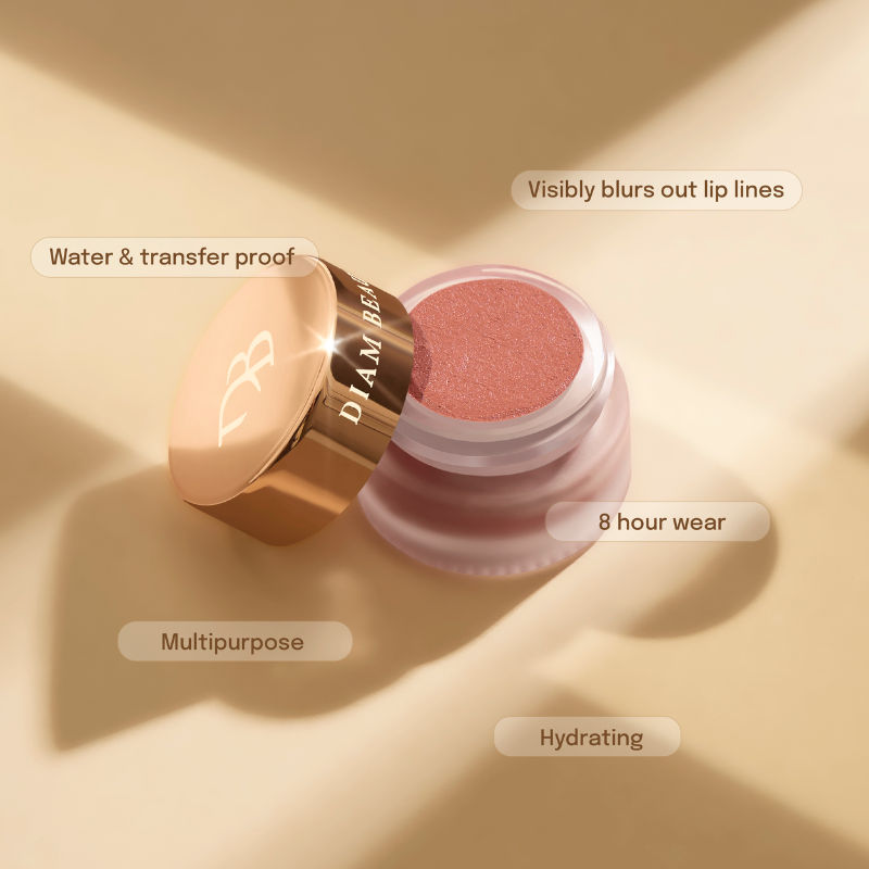 DIAM BEAUTY Soft Filter Blurring Pot Lipstick - No Filter (7g)