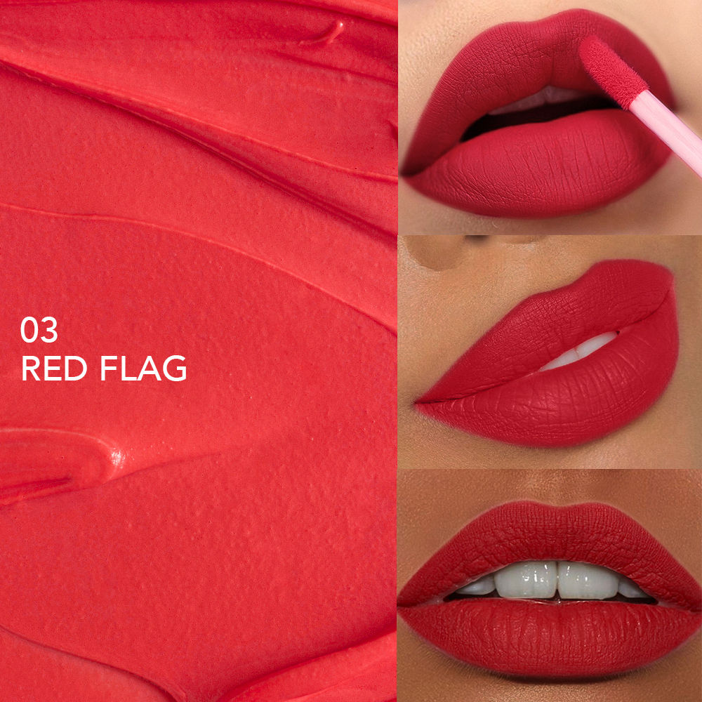 GLAM21 Mattitude Liquid Matte Lipstick - Red Flag (7.5ml)