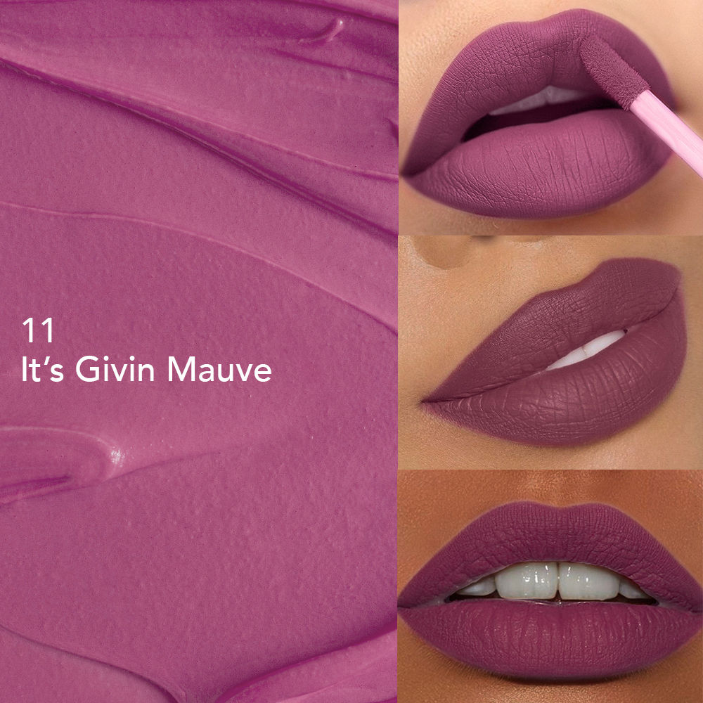 GLAM21 Mattitude Liquid Matte Lipstick - It's Givin Mauve (7.5ml)