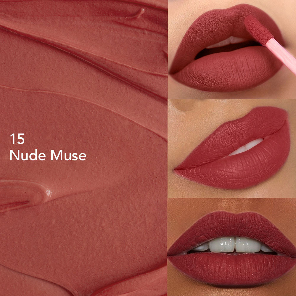 GLAM21 Mattitude Liquid Matte Lipstick - Nude Muse (7.5ml)