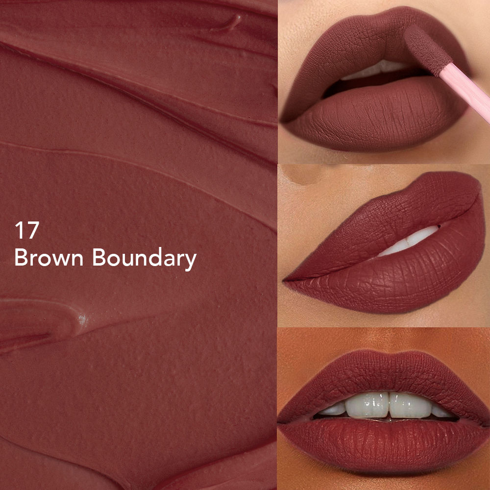 GLAM21 Mattitude Liquid Matte Lipstick - Brown Boundary (7.5ml)