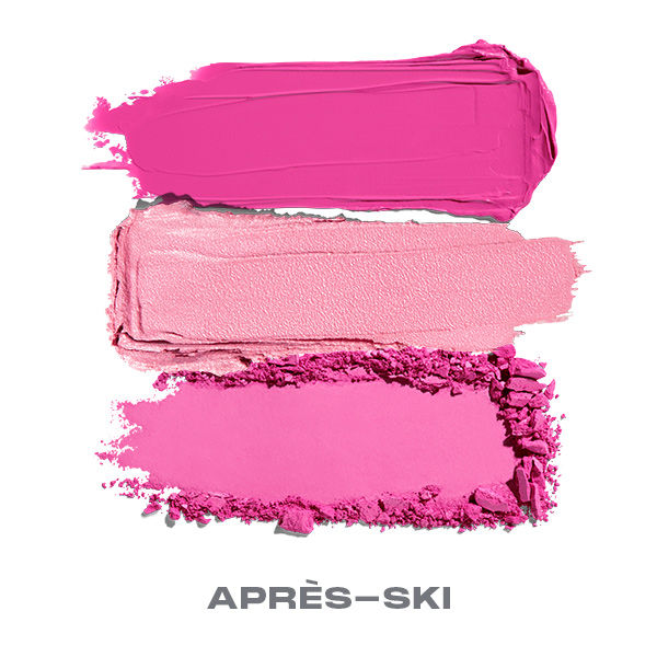 MORPHE Cheek Thrills Multi-finish Face Trio Blush- Apres-ski (10.8g)