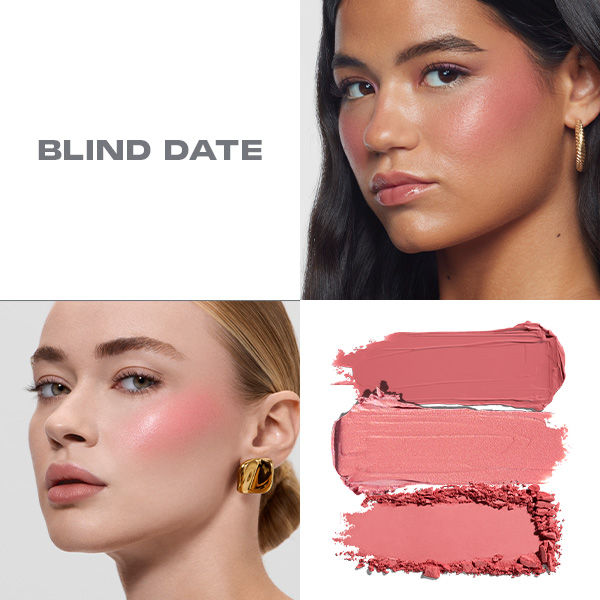 MORPHE Cheek Thrills Multi-finish Face Trio Blush - Blind Date (10.8g)
