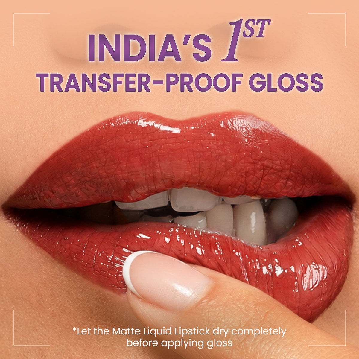 Staze Gloss Lock 2-in-1 Liquid Lipstick + Clear Gloss | 04 Im Shy (8.2ml)