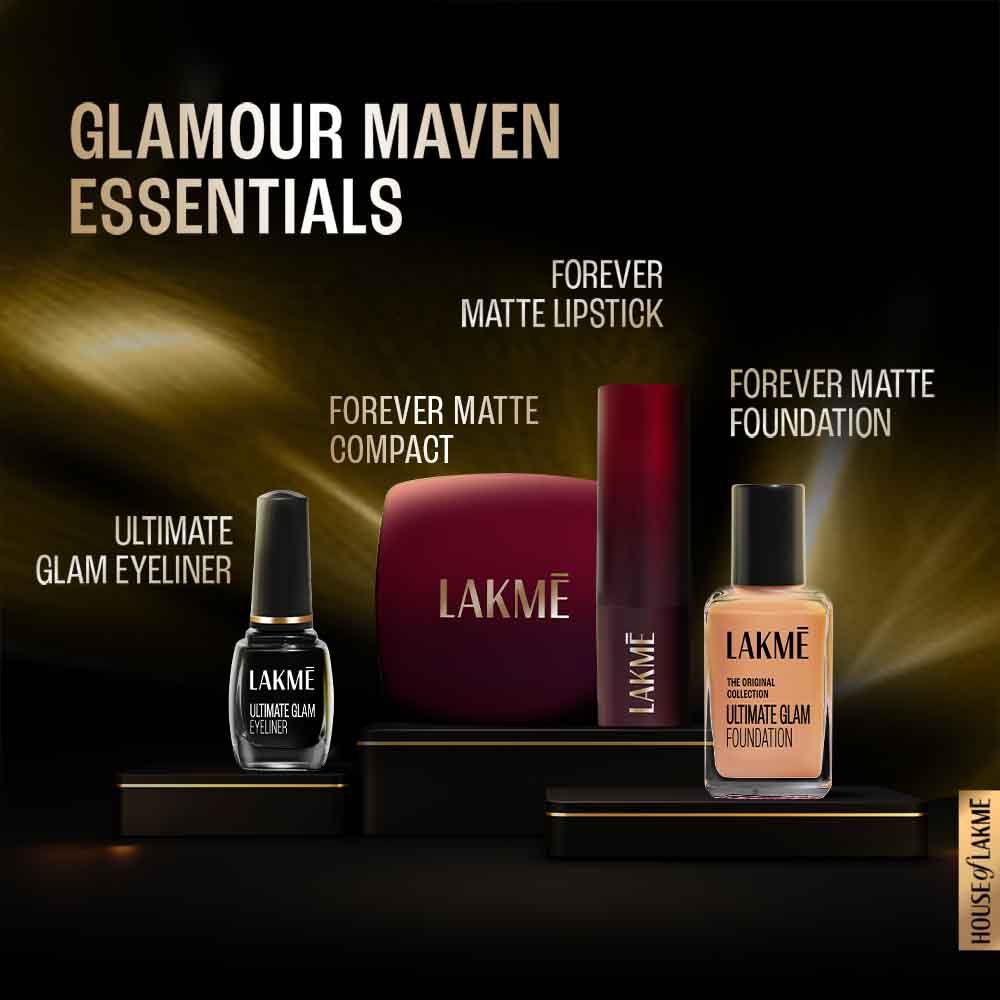 Lakme Forever Matte Lipstick, Made With French Rose Oil Extracts , Red Aurora