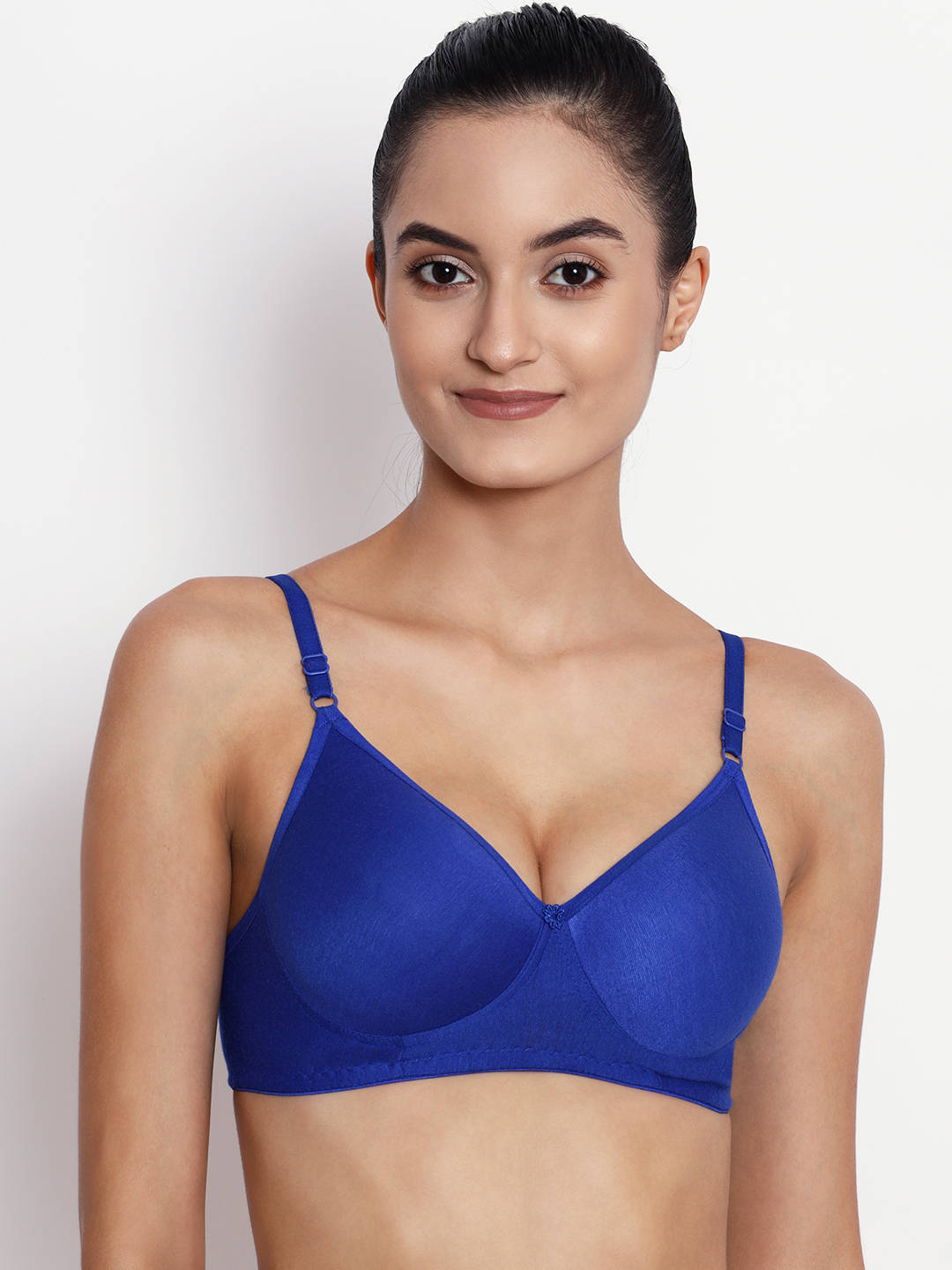 Abelino Pack Of 3 Non-wired Lightly Padded T-shirt Bras. - Multi-Color (38B) · 38B