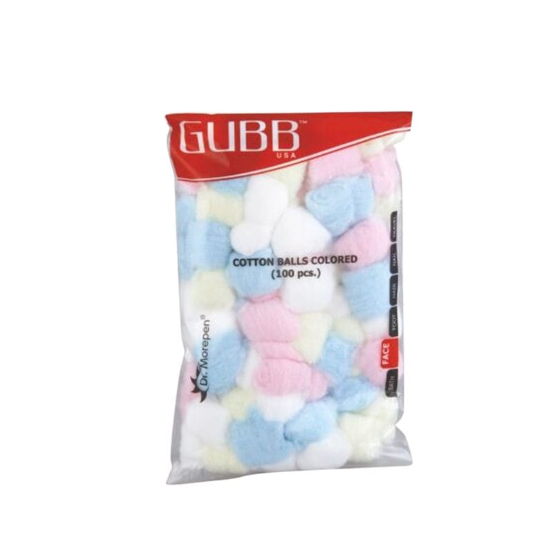 GUBB USA - Cotton Colored Balls (100pcs)