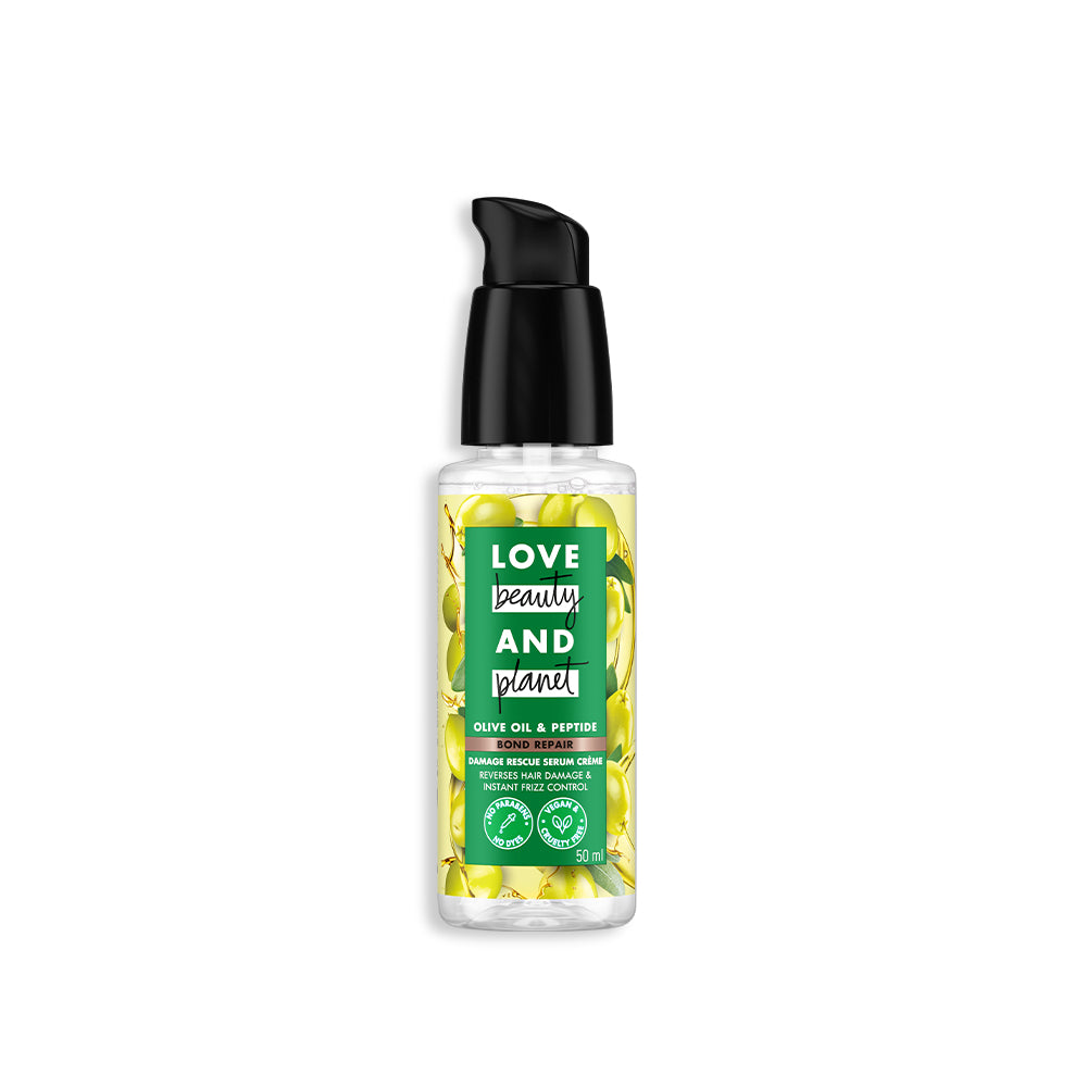 Love Beauty & Planet Olive oil & Peptide Bond Repair Damage Rescue Serum Crème