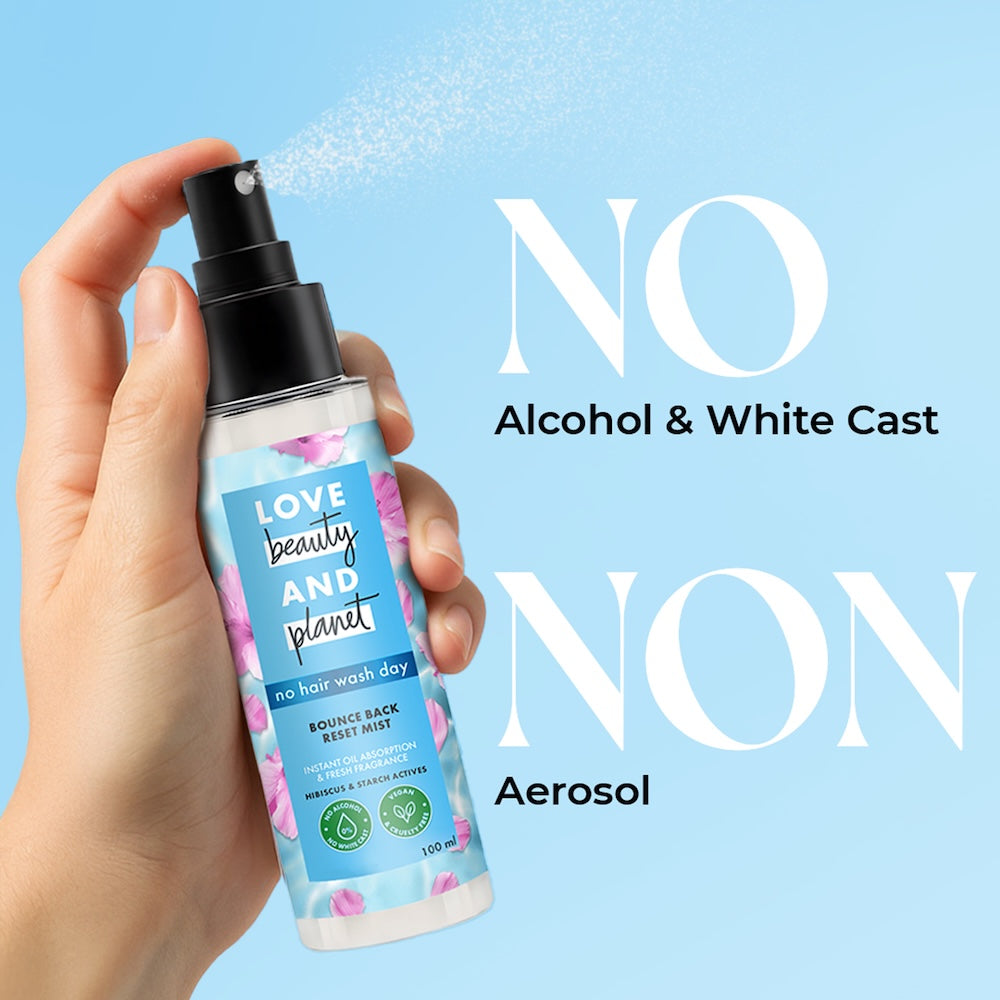 Love Beauty & Planet Reset Mist - No Alcohol Dry Shampoo 30 ml