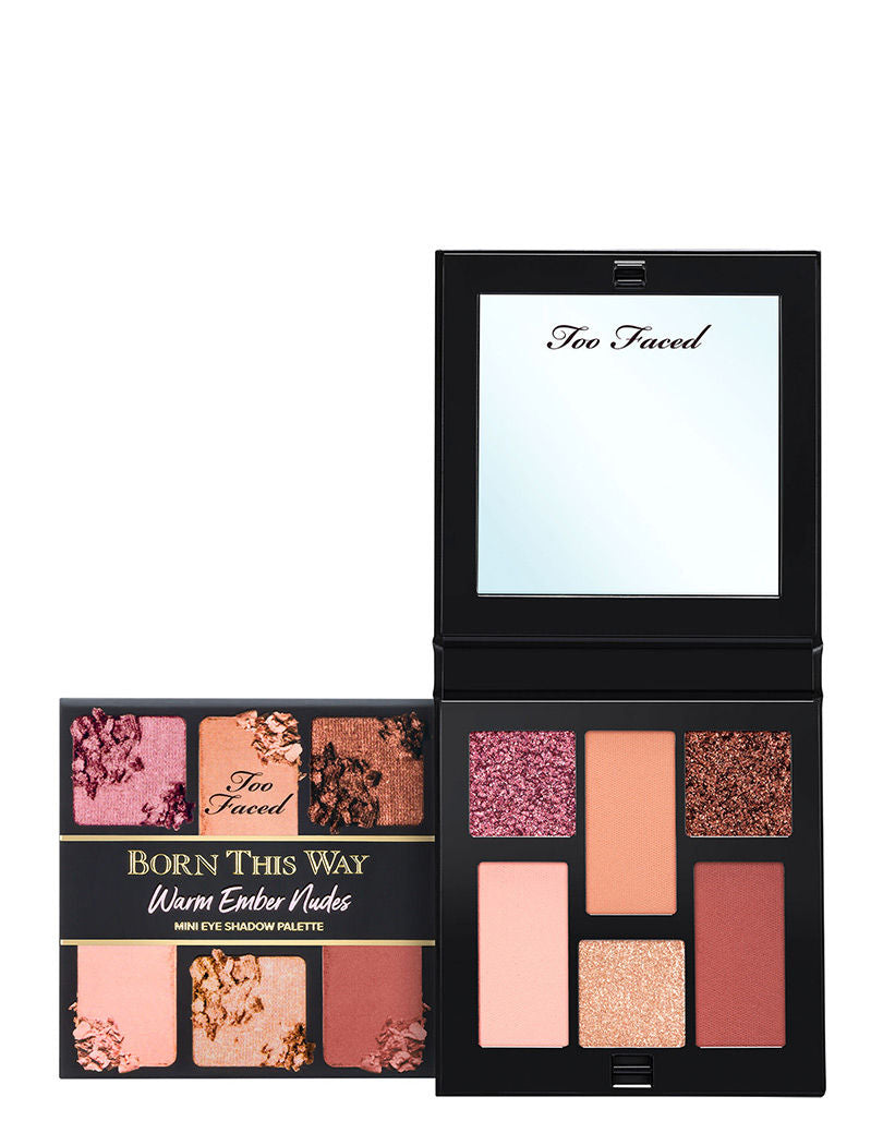 Too Faced Born This Way Nude Mini Eye Shadow Palette - Warm Ember Nudes (5.7 g)