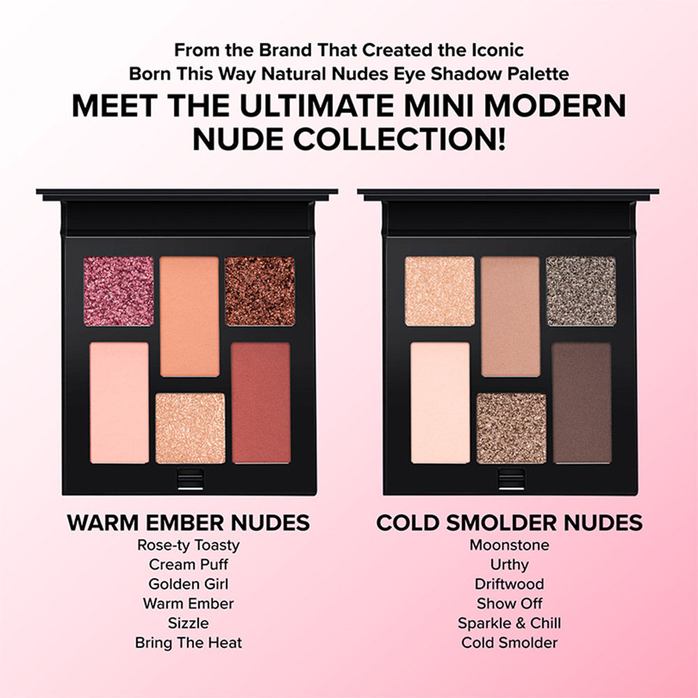 Too Faced Born This Way Nude Mini Eye Shadow Palette - Warm Ember Nudes (5.7 g)