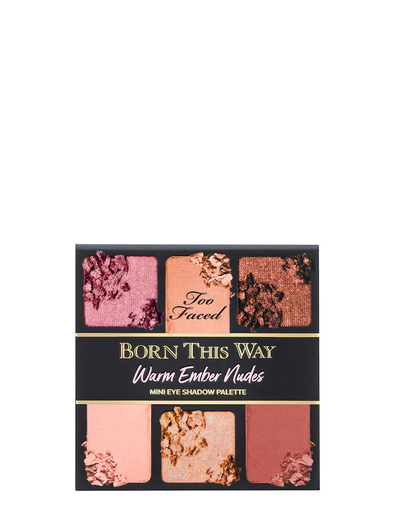 Too Faced Born This Way Nude Mini Eye Shadow Palette - Warm Ember Nudes (5.7 g)