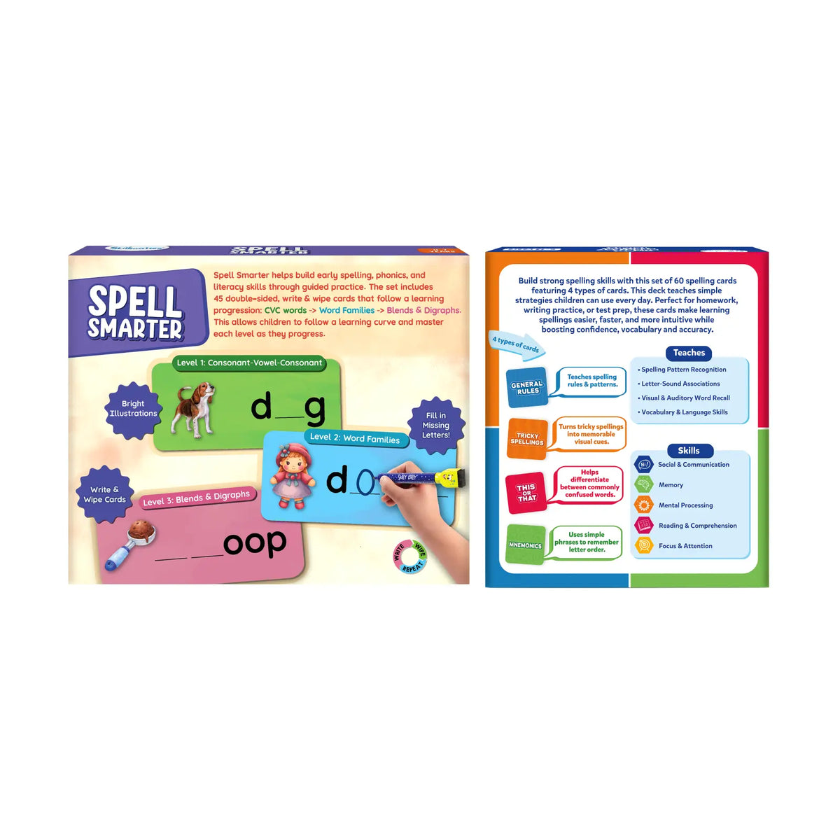 Skillmatics The Smart Spelling Bundle (ages 6-14)
