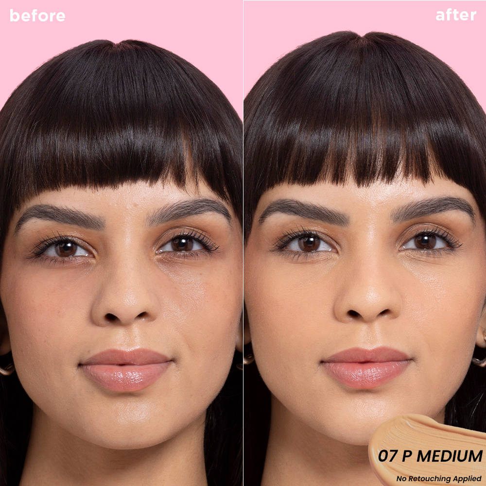 Nykaa Undercover Multi-Use Full Coverage Concealer With Hyaluronic Acid & Niacinamide