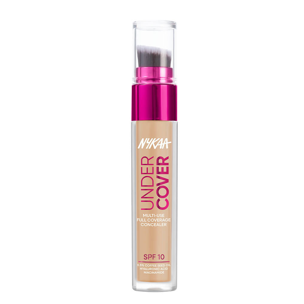 Nykaa Undercover Multi-Use Full Coverage Concealer With Hyaluronic Acid & Niacinamide