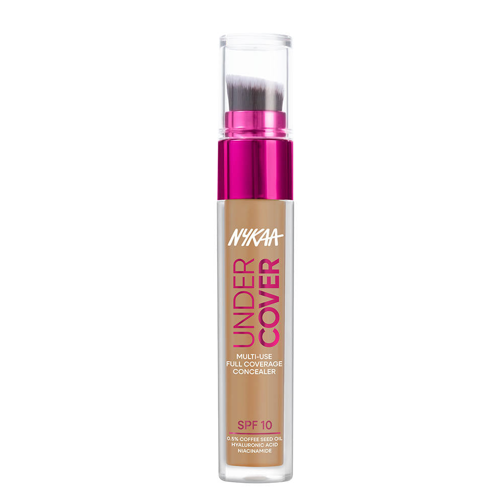 Nykaa Undercover Multi-Use Full Coverage Concealer With Hyaluronic Acid & Niacinamide