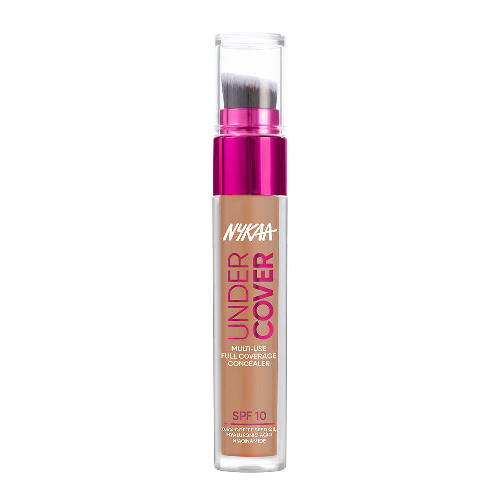Nykaa Undercover Multi-Use Full Coverage Concealer With Hyaluronic Acid & Niacinamide