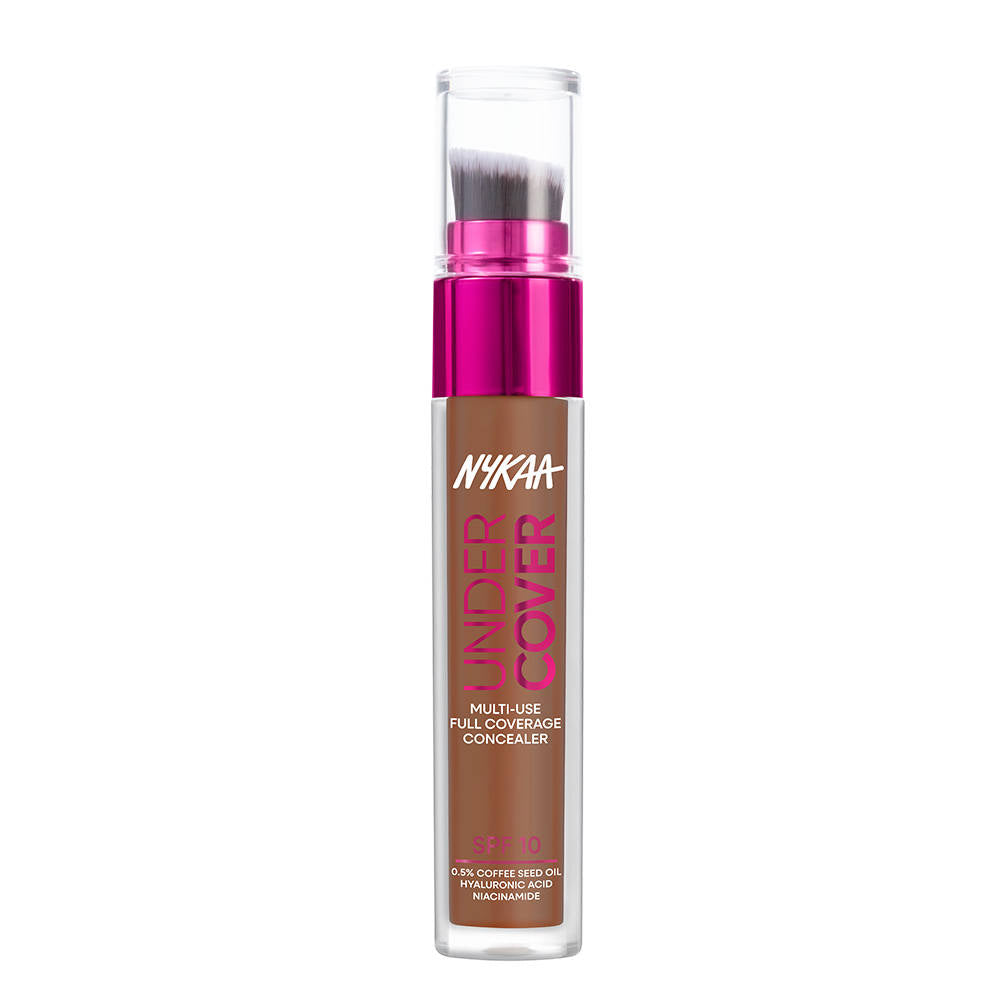 Nykaa Undercover Multi-Use Full Coverage Concealer With Hyaluronic Acid & Niacinamide