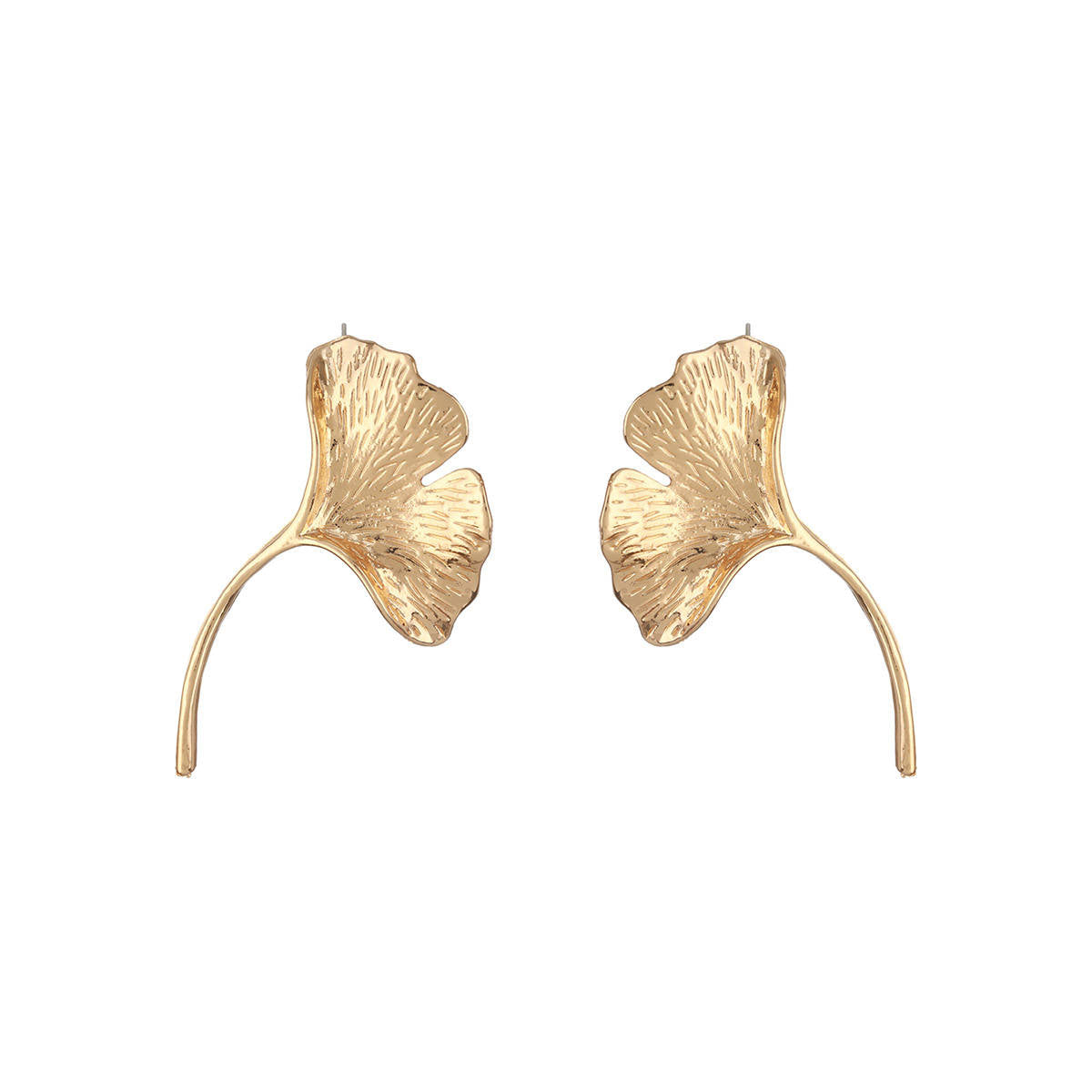Aatmana Gold Plated Floral Drop Earrings