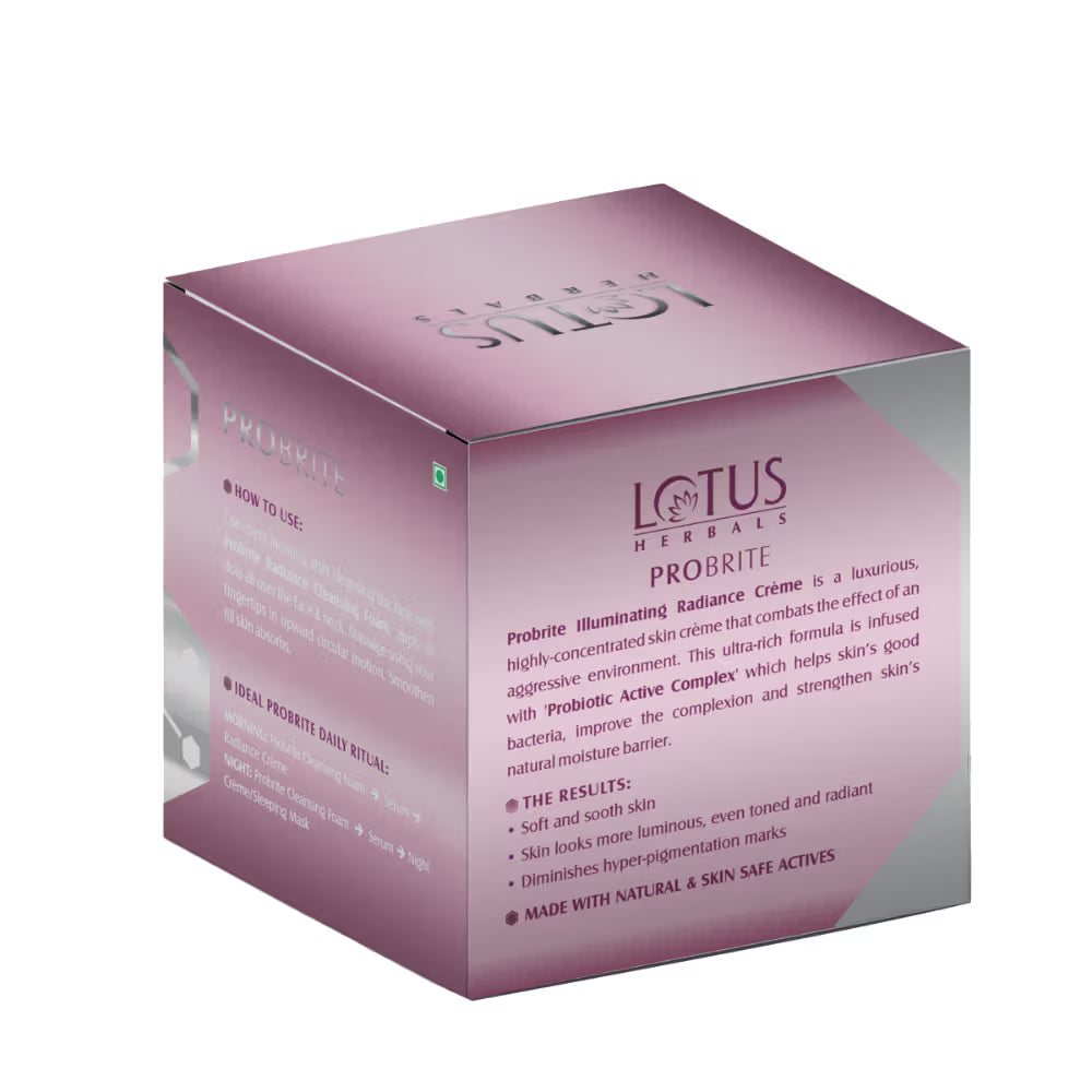 Lotus Herbals - Probrite Illuminating Radiance Creme (50gm)
