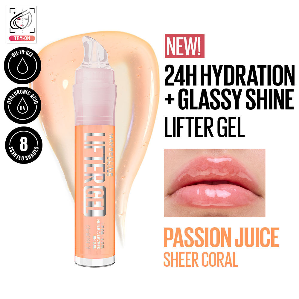 Maybelline New York Lifter Gel Lip Oil In Gel - Passion Juice (6.6ml)