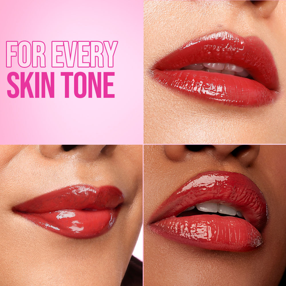 Nykaa Lip Glaze High Shine and Pigment Lip Gloss Oil Lip Glaze - Raspberry Ganache
