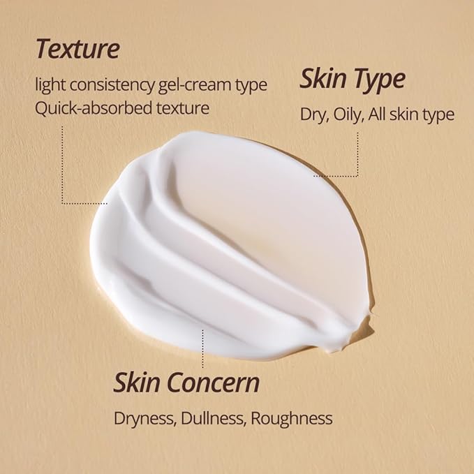 FARMSTAY Rice & Bifida Nourishing Emulsion, Dark Spots Correcting Remover with Niacinamide, Hydrating & Smoothing Rice Moisturizer for Glow Skin, for Women & Me