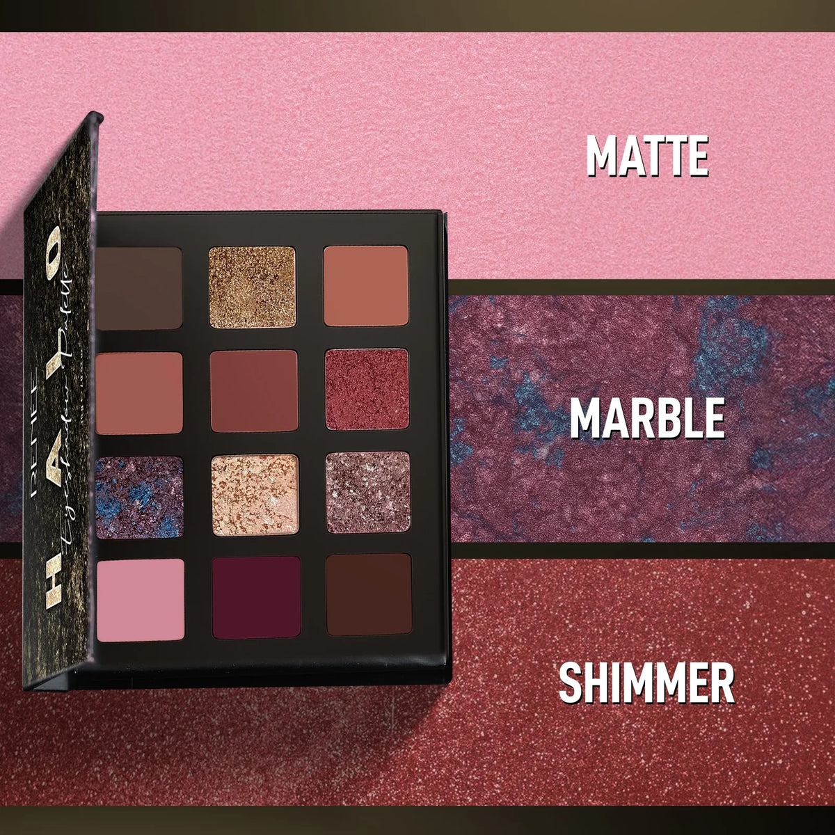 RENEE HALO Eyeshadow Palette 15g Pink