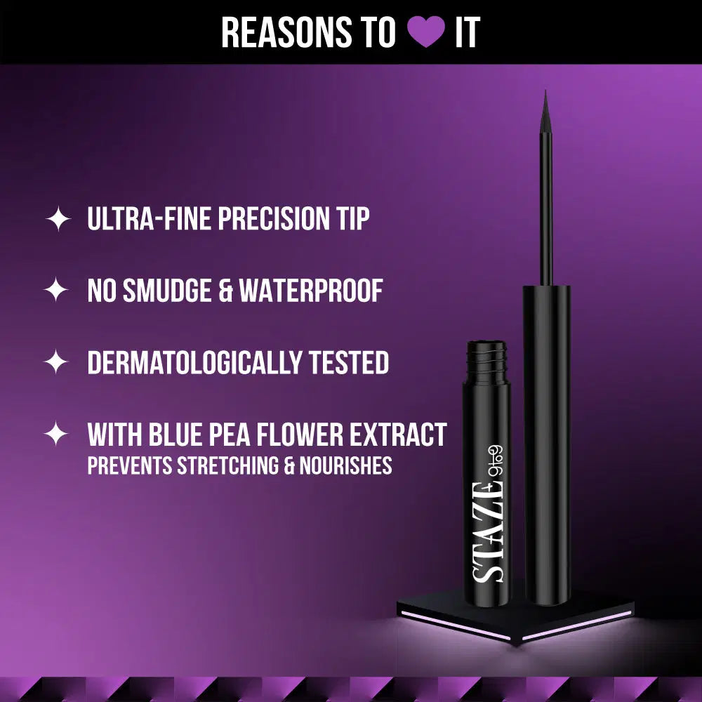 All Eyes On You Liner Long Lasting | Smudgeproof | Easy To Use