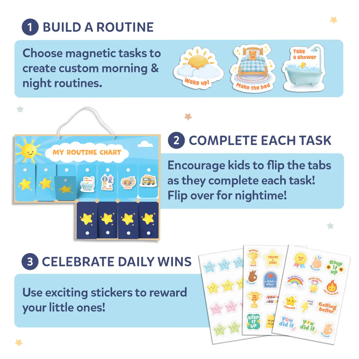 Skillmatics Routines Made Fun Bundle (ages 3-8)