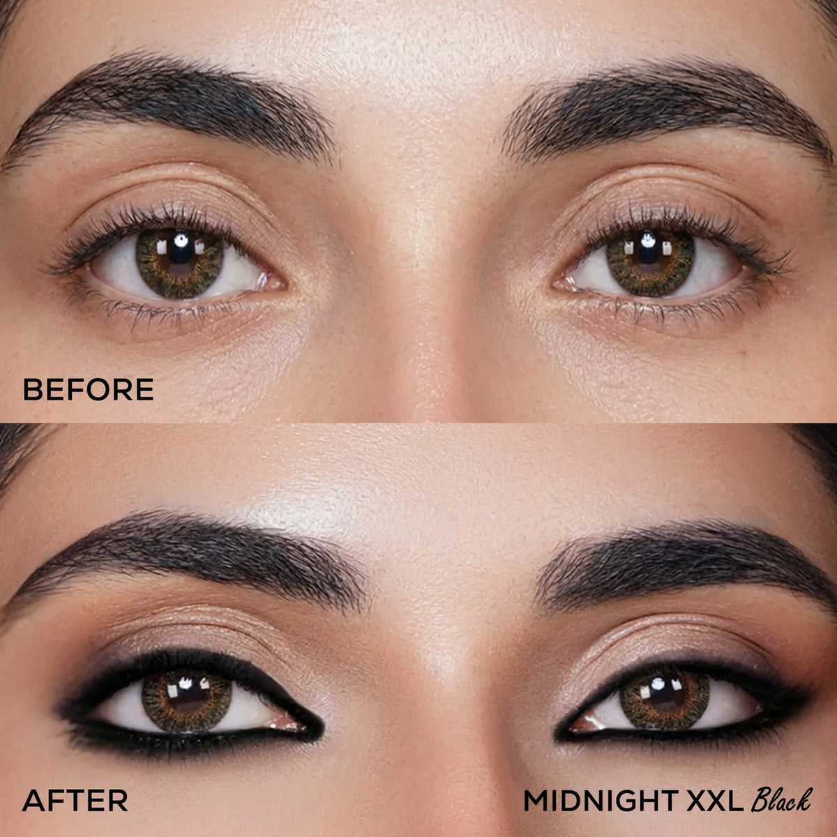 RENEE Midnight XXL Waterproof & Smudge-proof Kohl With Sharpener 1.5g Black
