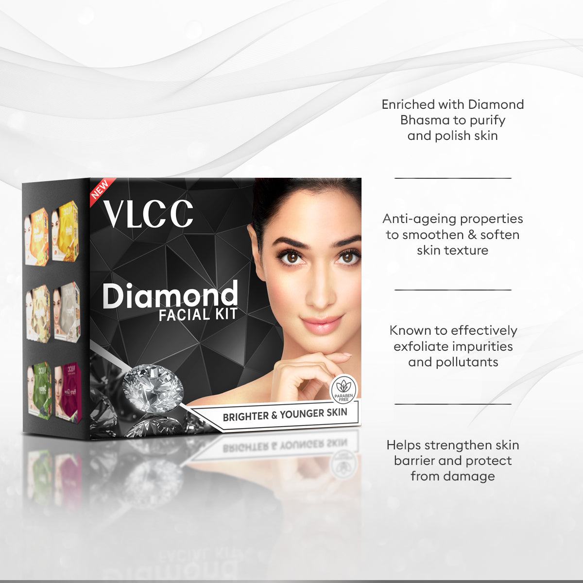 VLCC Diamond Single Facial Kit 60g