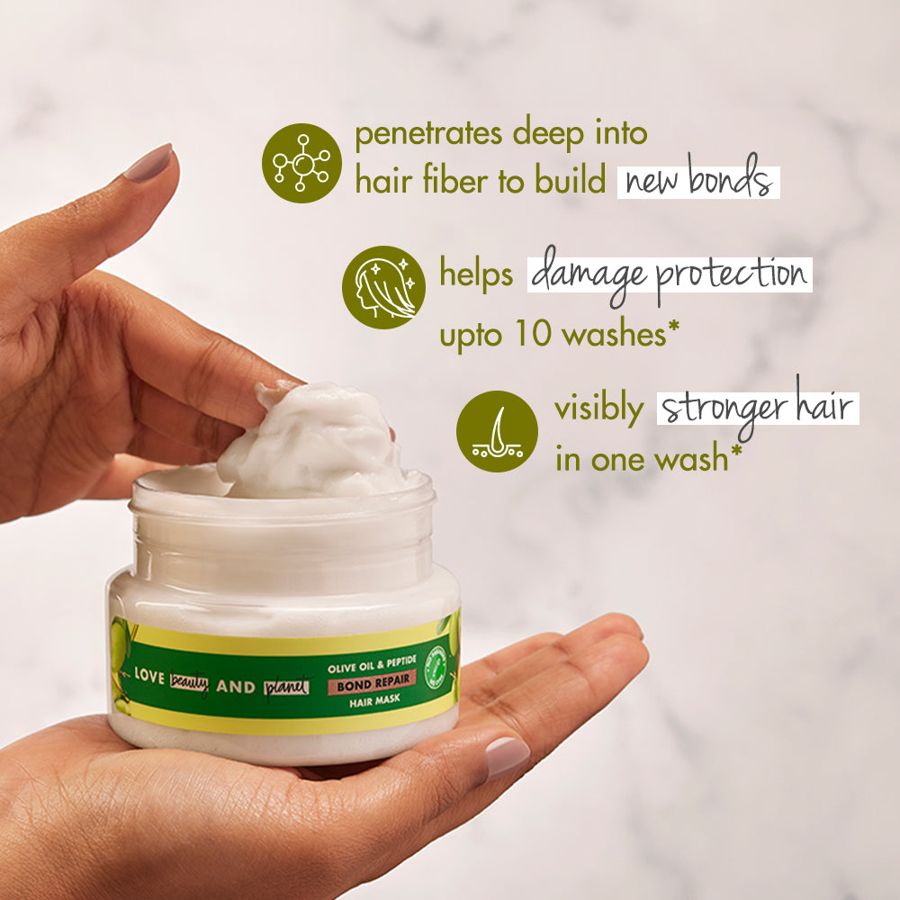 Love Beauty & Planet Olive oil & Peptide Hair Mask