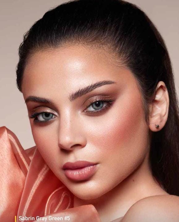 Dahab Daily Soft Contact Lenses Dahab 10Ea Soft Contact Lenses Lumirere Hazel, Solitaire, Sabrin Gray Green, Sky, Cat Eye SPH 0.00