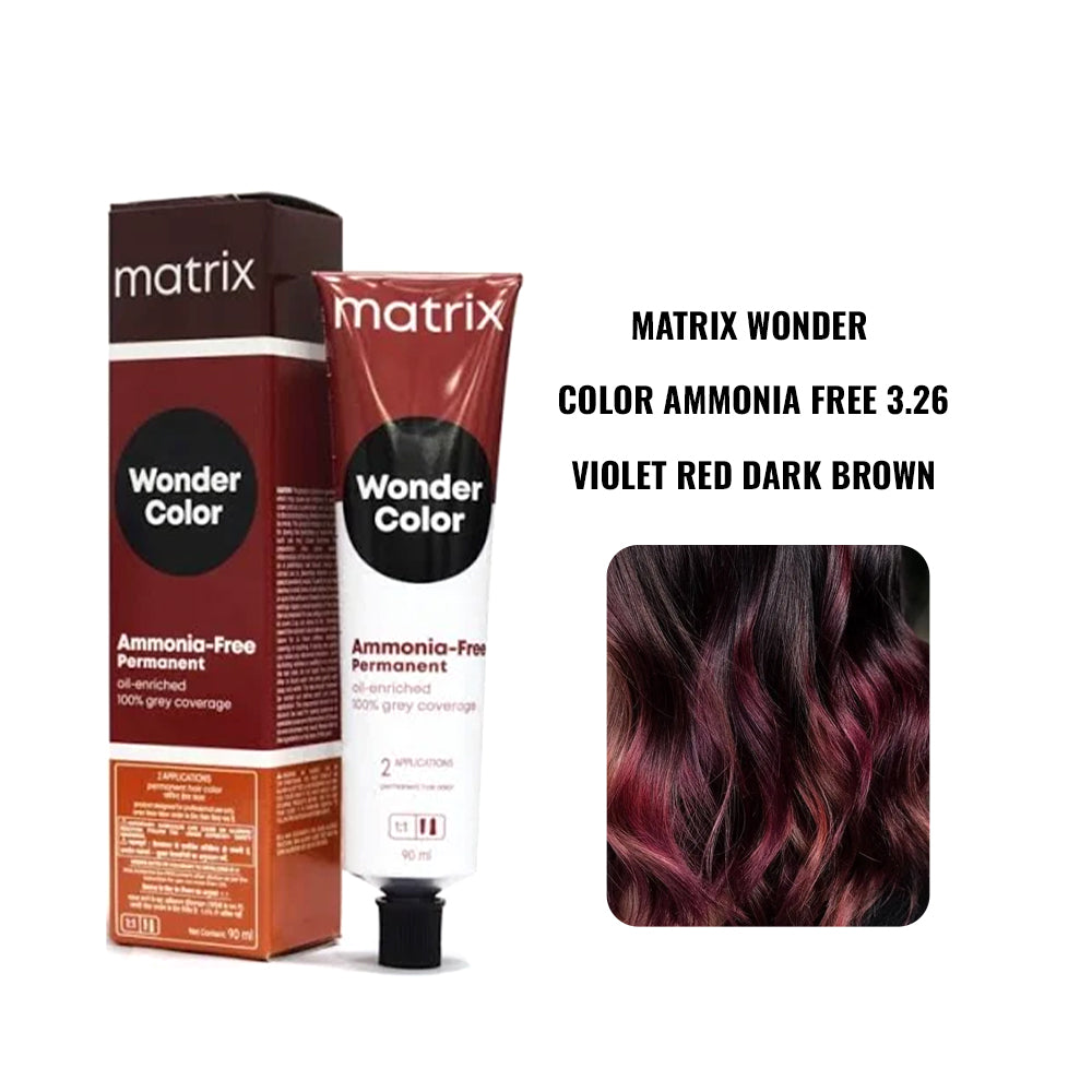 MATRIX WONDER AMMONIAFREE HAIR COLOR 3.26 90ml