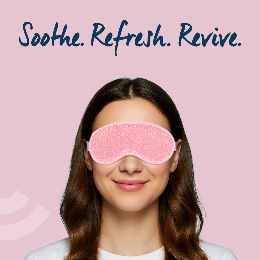 GUBB WORLD SOOTHING EYE MASK (PINK)