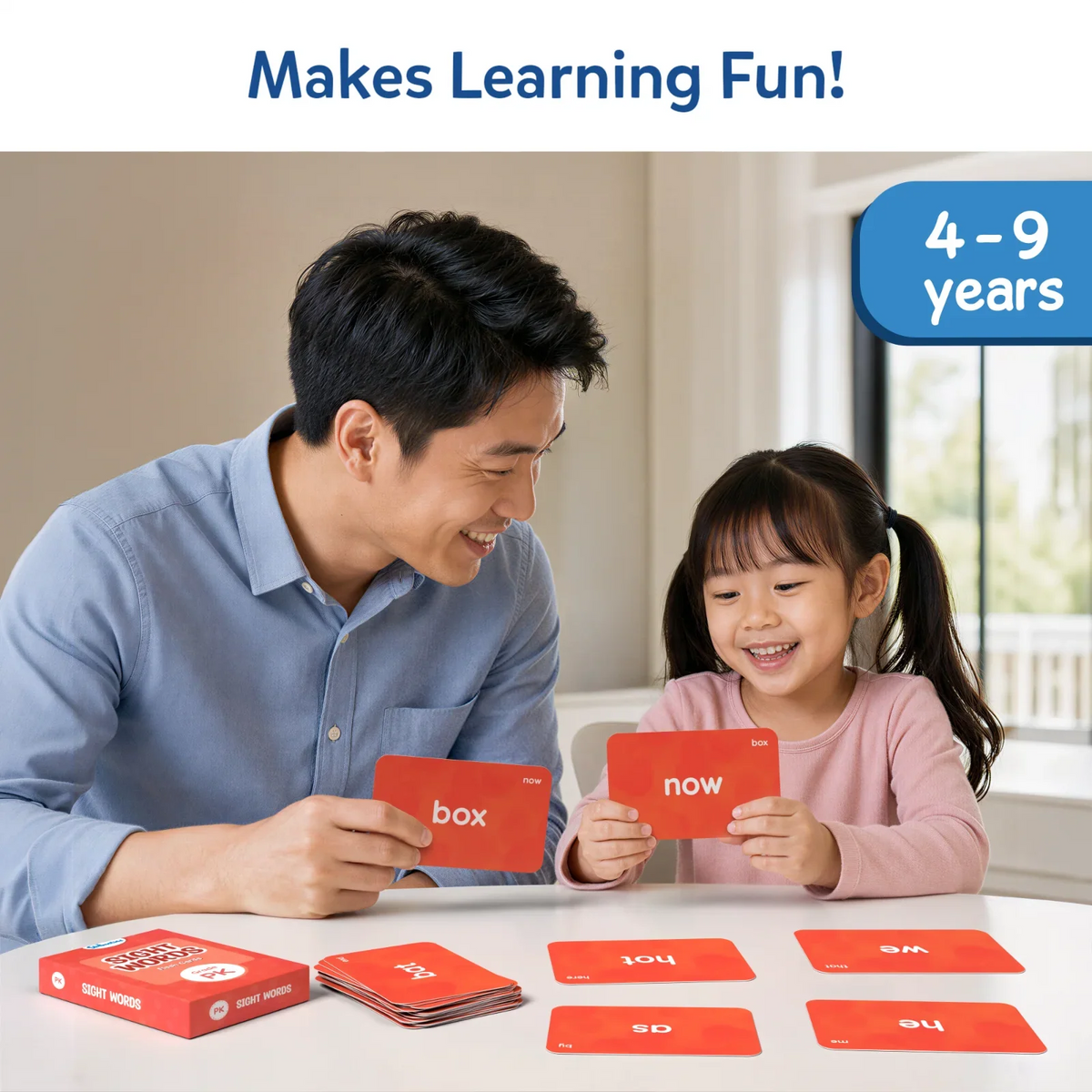 Skillmatics Flash Cards: Sight Words (ages 4-9)