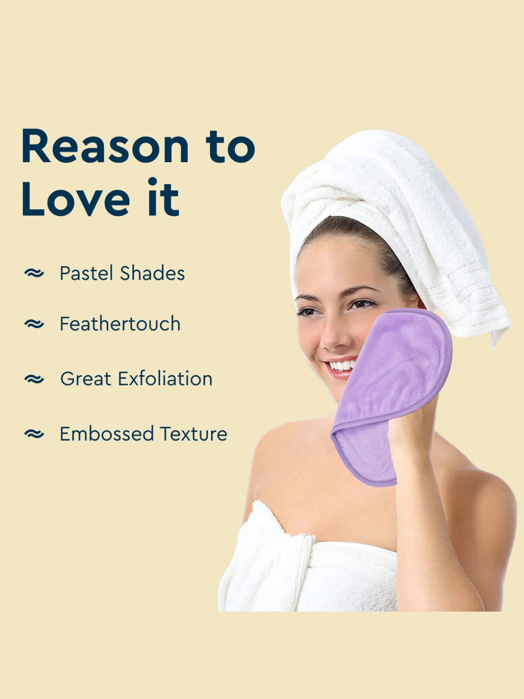 Everyday Essentials Microfiber Face Towel