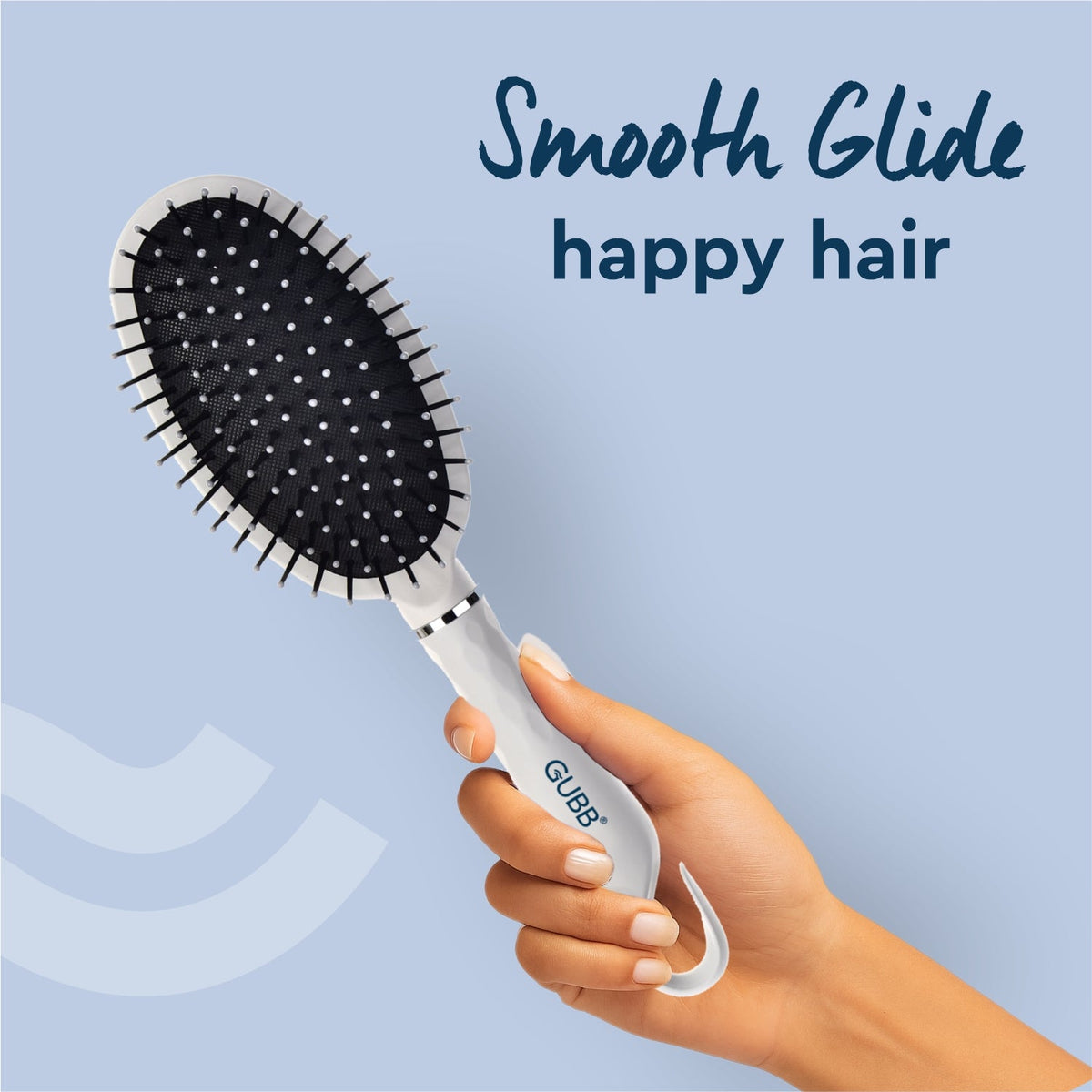 Groom Town Pvt. Pvt. Serenity Hues Oval Cushion Hair Brush