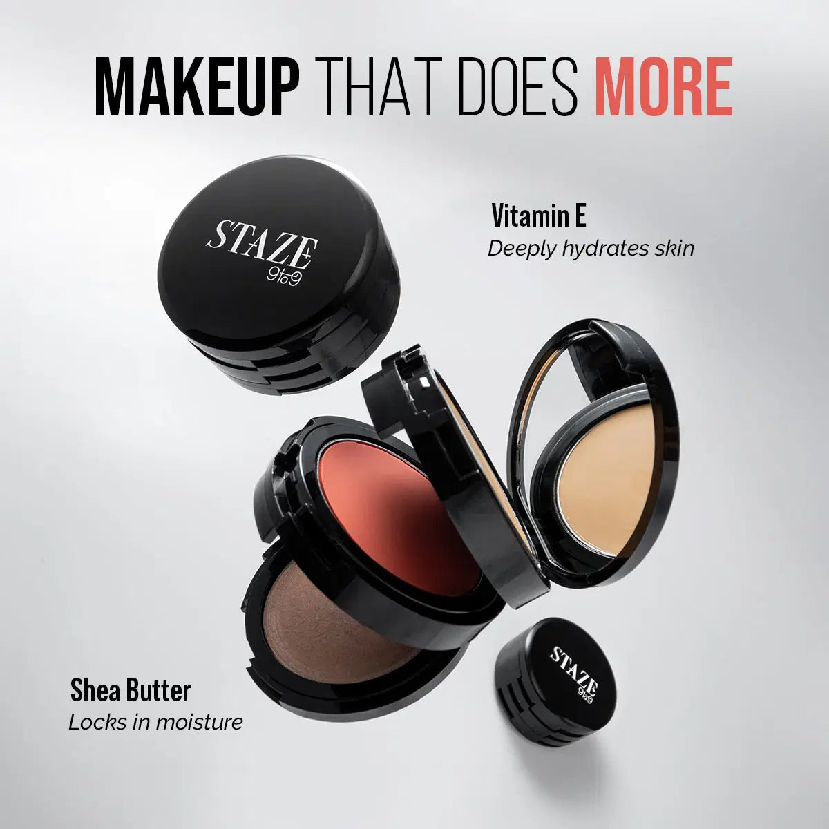 Triple Treat Stacked Face Palette All-in-One Concealer + Blush + Highlighter | Travel-Friendly Selected Shade: 01 Main Character