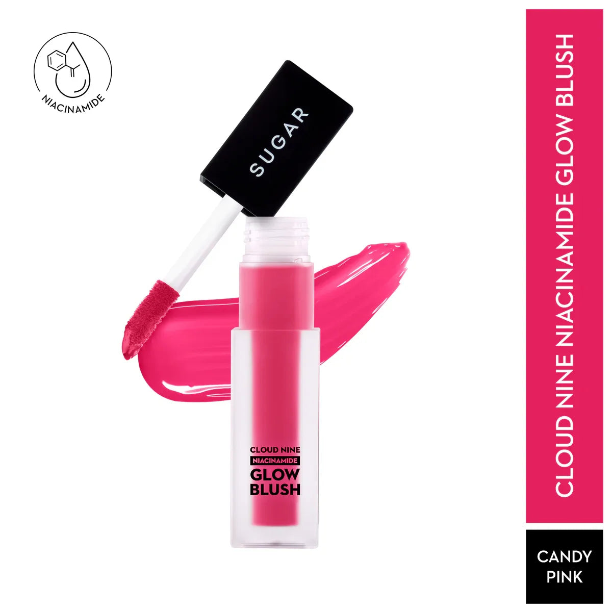 SUGAR Cloud Nine Niacinamide Glow Blush 7.6ml 04 CANDY PINK