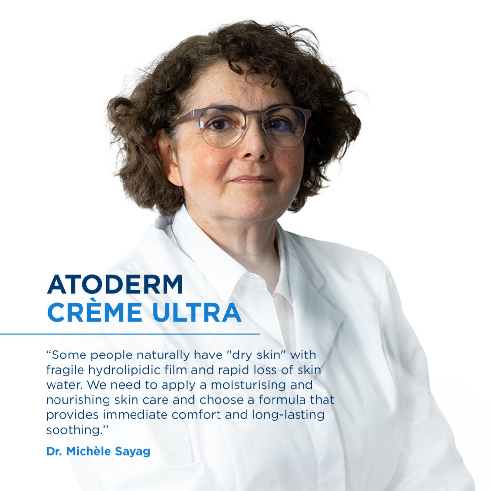 Bioderma Niacinamide Moisturizer - Atoderm Creme Ultra-Boosts Hyaluronic Acid, Ceramides (500 ml)