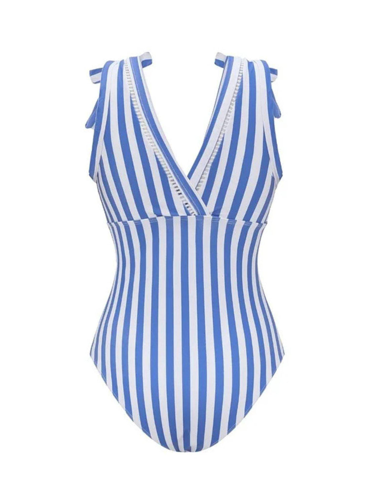 Addery Marina Stripes Monokini and Skirt Cover-Up (S) · S