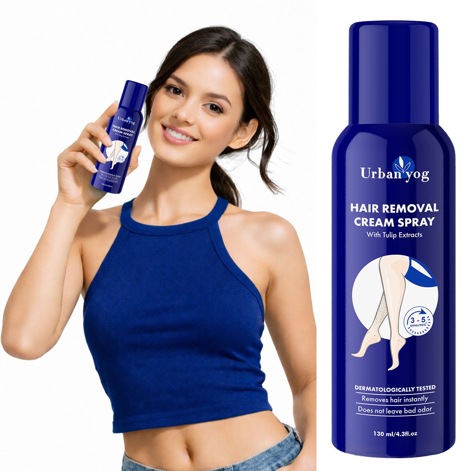 UrbanYog Hair Removal Cream Spray For Women (200ml)