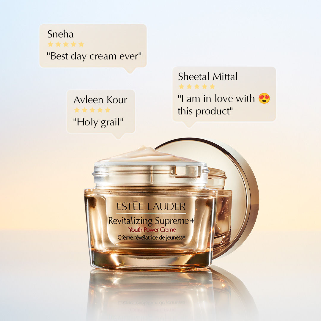Estee Lauder Revitalizing Supreme+ Youth Power Creme Moisturizer with Hyaluronic Acid & Caffeine (75ml)