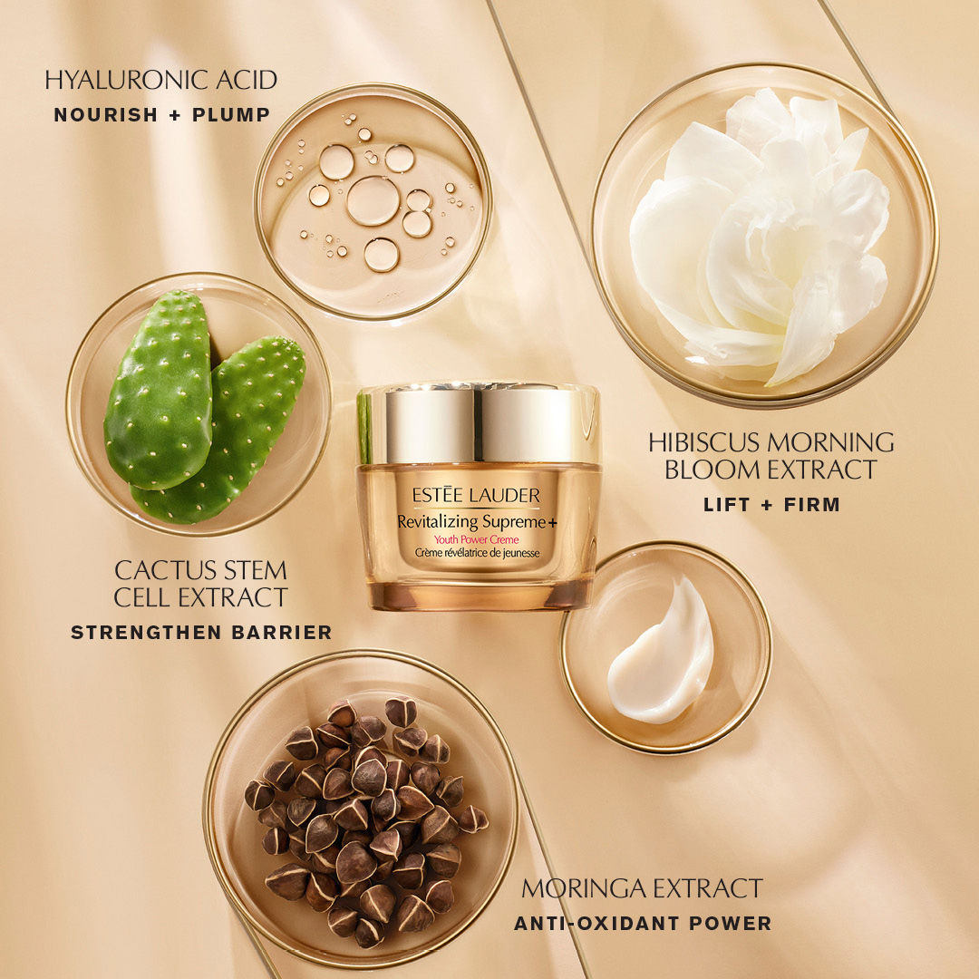 Estee Lauder Revitalizing Supreme+ Youth Power Creme Moisturizer with Hyaluronic Acid & Caffeine (75ml)