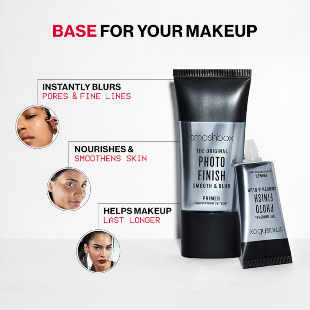 Smashbox The Original Photo Finish Smooth & Blur Primer with Vitamin A & E - Travel Size (10ml)