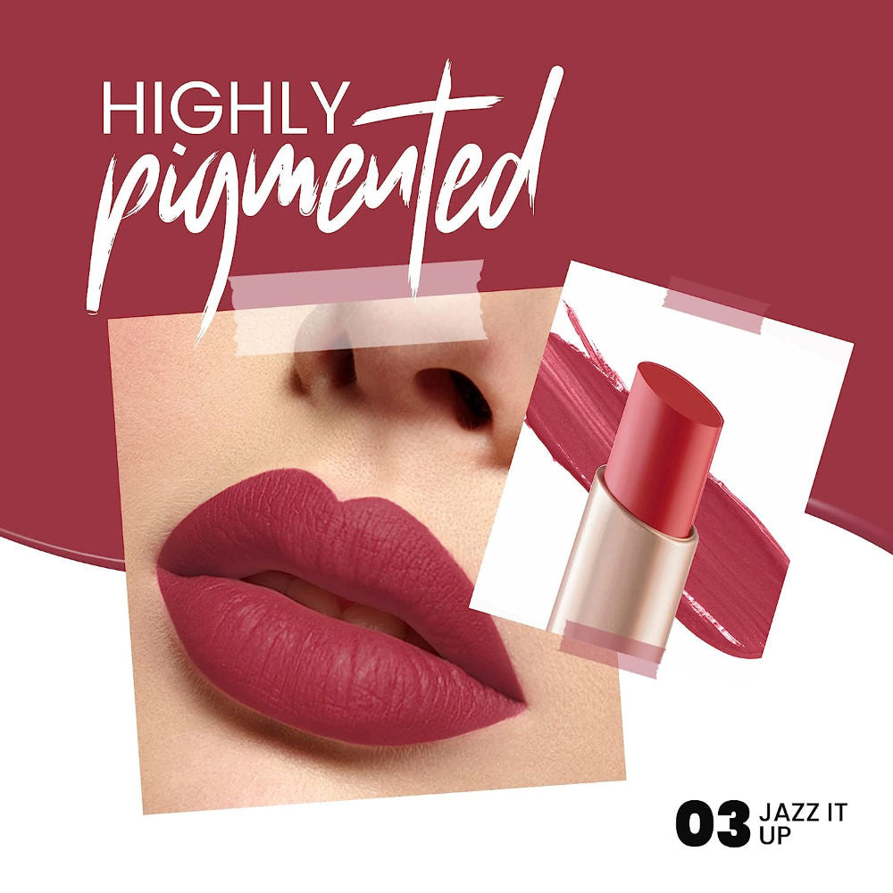 MARS Creamy Matte Lipstick 03-Jazz It Up (3.2g)