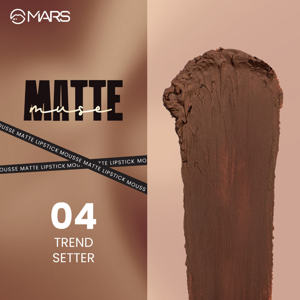 MARS Matte Muse Lipstick - 04 TREND SETTER (3ml)