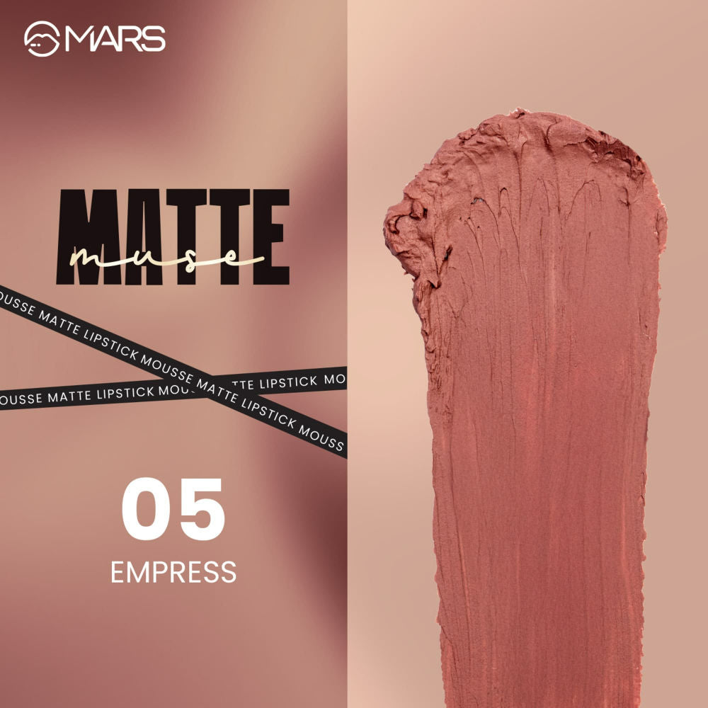 MARS Matte Muse Lipstick - 05 EMPRESS (3ml)